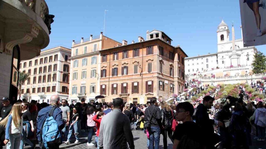 Piazza di Spagna, Trinità dei Monti