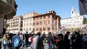 Piazza di Spagna, Trinità dei Monti