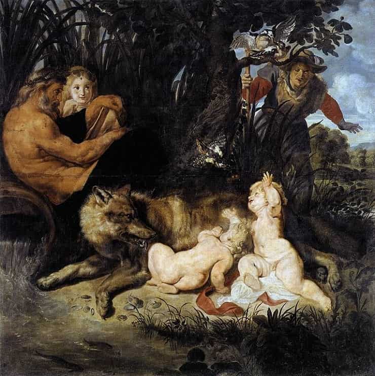 Pieter Paul Rubens - Romolo e Remo allattati dalla lupa