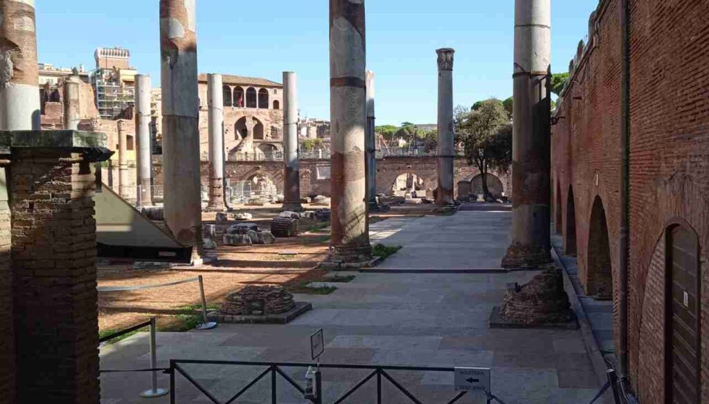 Fori Imperiali di Roma, Basilica Ulpia