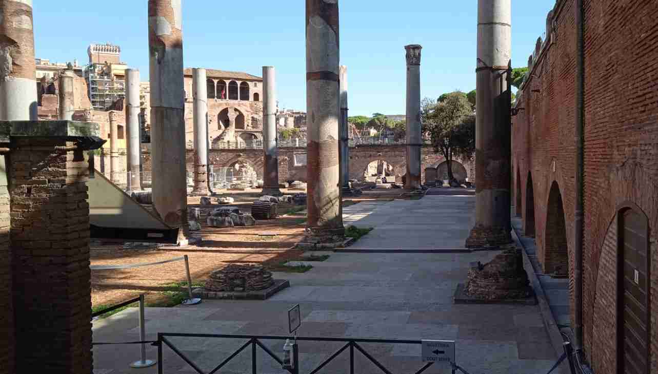 Fori Imperiali di Roma, Basilica Ulpia