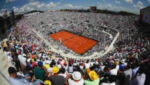 Campo centrale degli Internazionali di Tennis di Roma (Internazionali d'Italia) al Foro Italico
