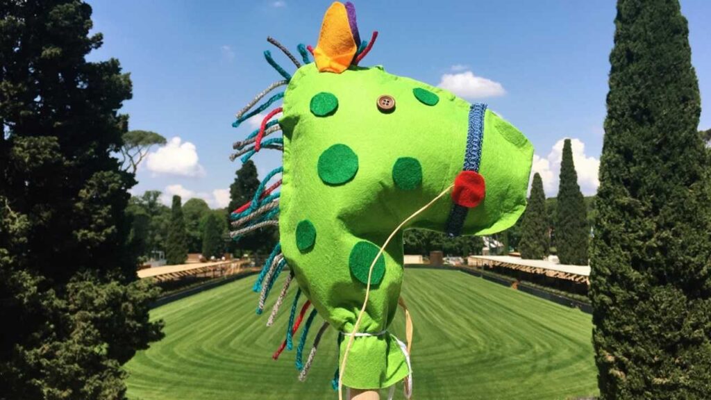 Casina Raffaello di Roma, Lab siamo a cavallo