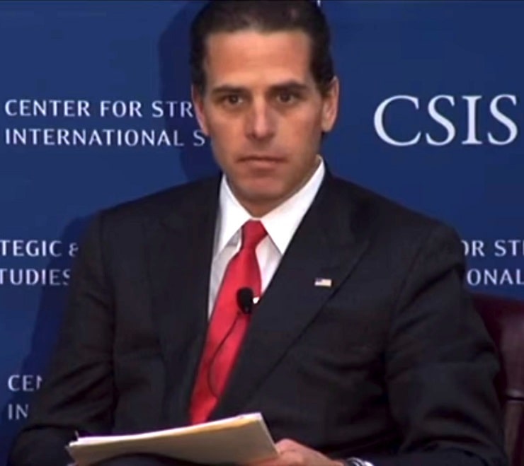 Hunter Biden perplesso