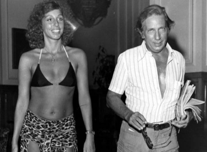 Mike Bongiorno e sua moglie Daniela, negli anni '70