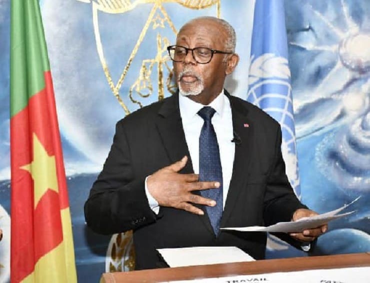 Il Ministro degli Affari Esteri del Camerun Lejeune Mbella Mbella