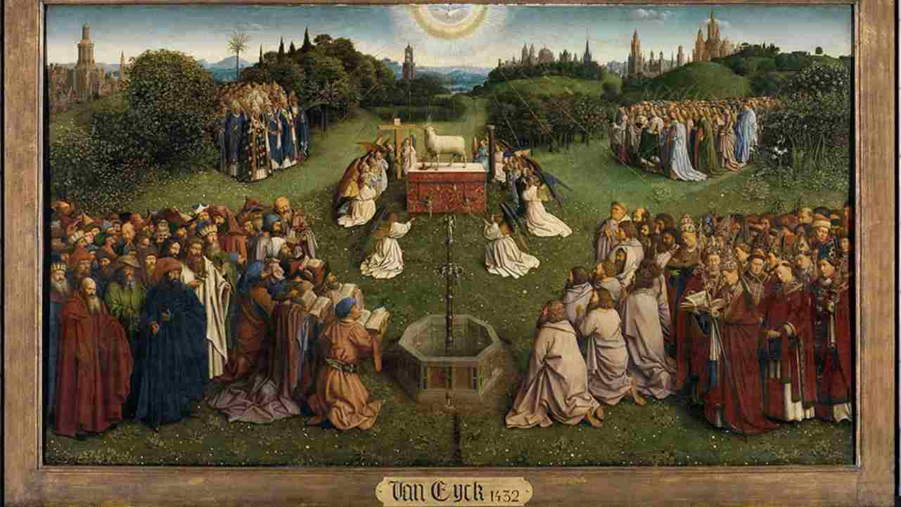 L'Agnello mistico di Van Eyck