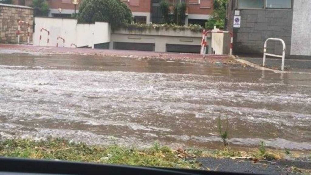 Allagamenti a Bel Poggio di Roma