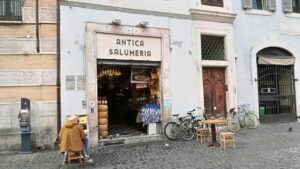 Botteghe romane, antica salumeria