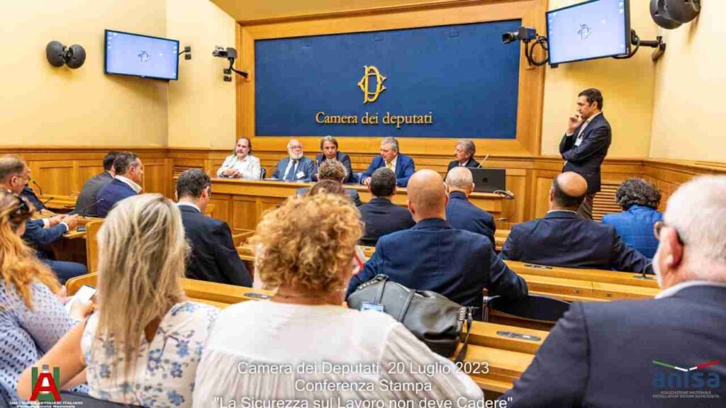 Conferenza stampa dell'UAI presso la Sala Stampa della Camera dei Deputati