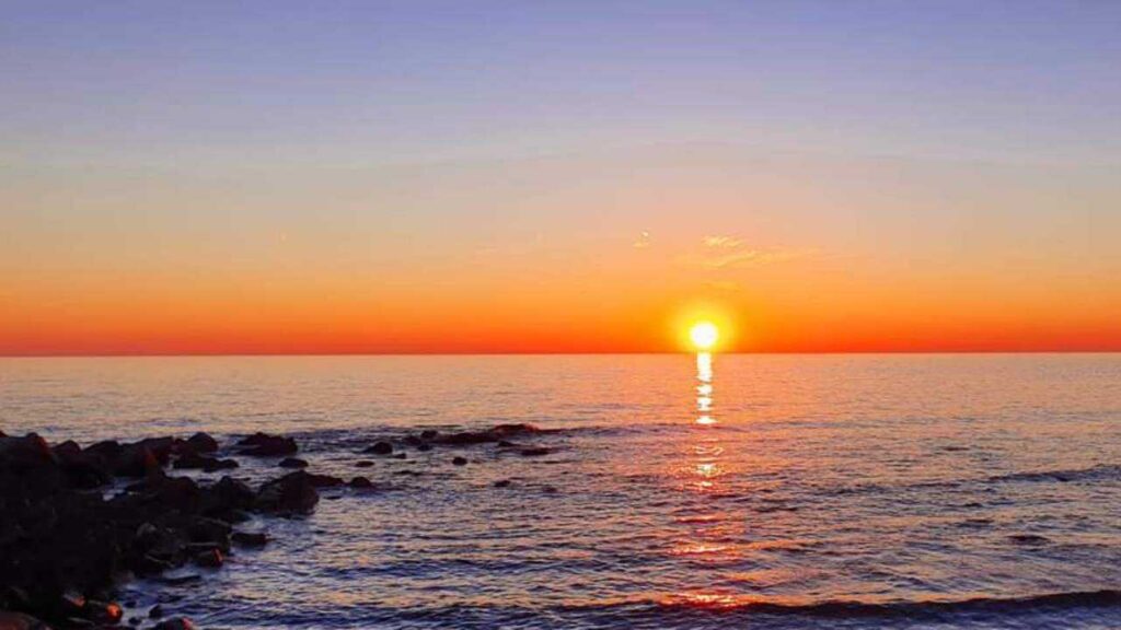 Spiaggia e mare di Ostia