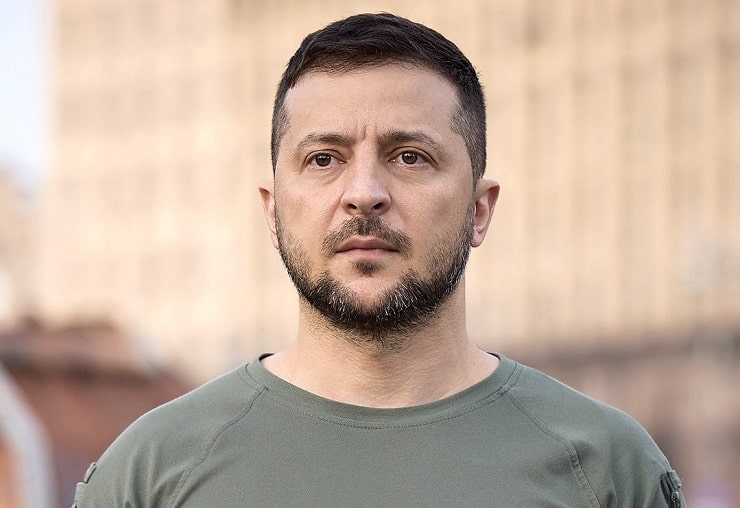 Volodymyr Zelensky, Ucraina