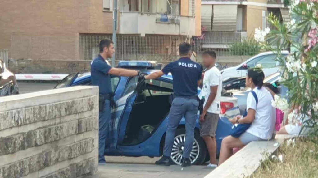 Intervento della Polizia di Stato contro lo spaccio di droga in zona Cornelia