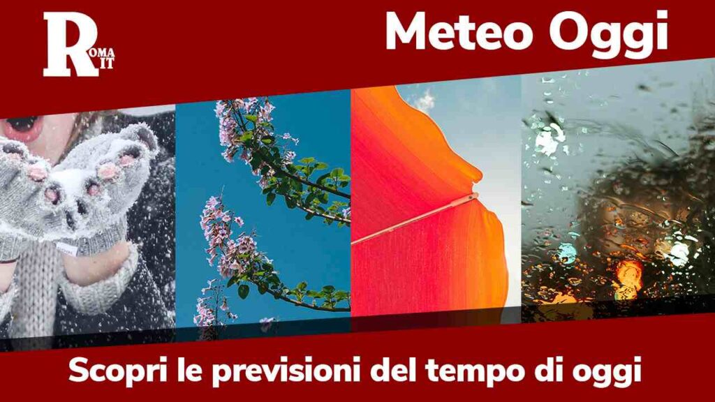 Grafica Meteo oggi RomaIT