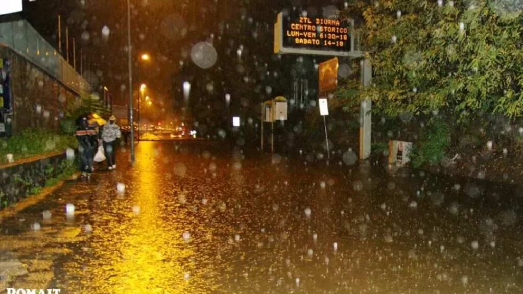 Maltempo a Roma