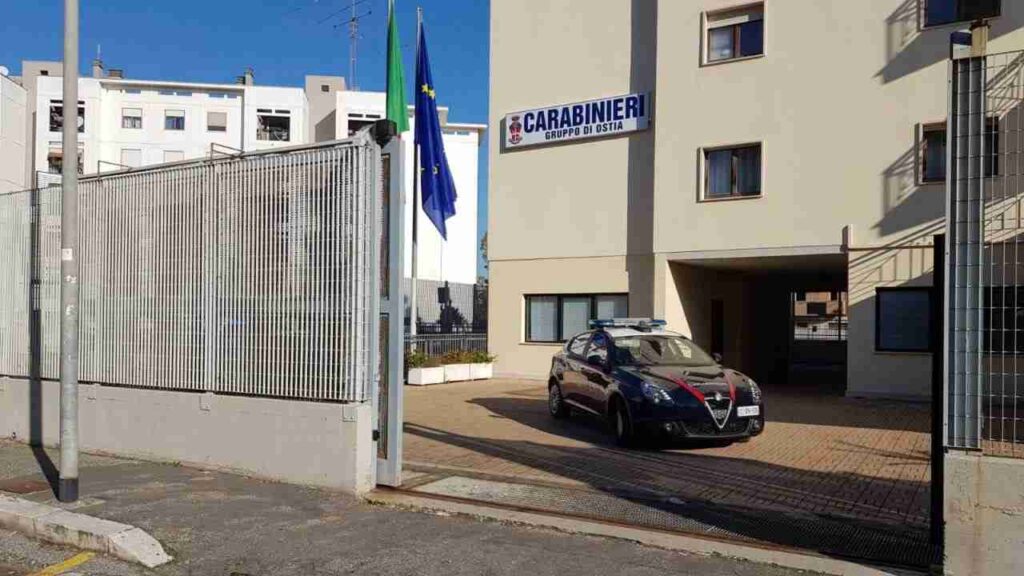 Carabinieri gruppo di Ostia, caserma