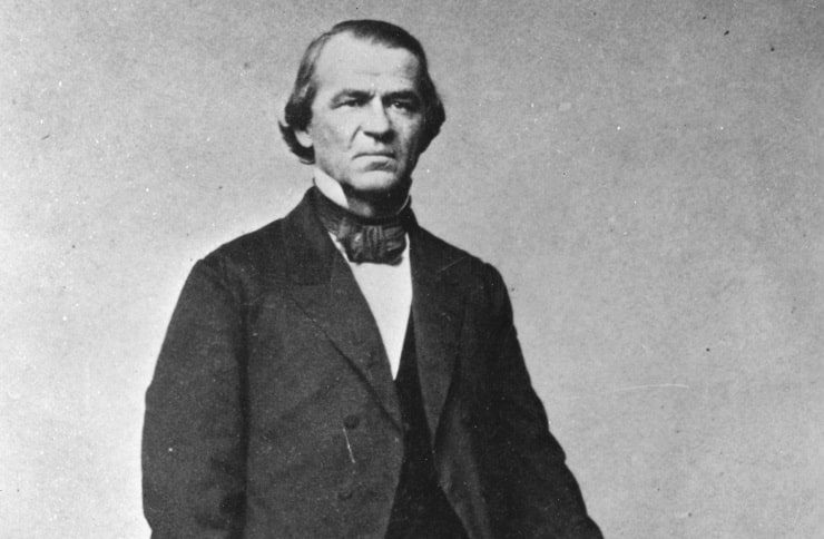 L’ex Presidente Usa Andrew Johnson