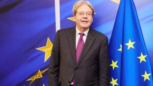 Paolo Gentiloni, Europa