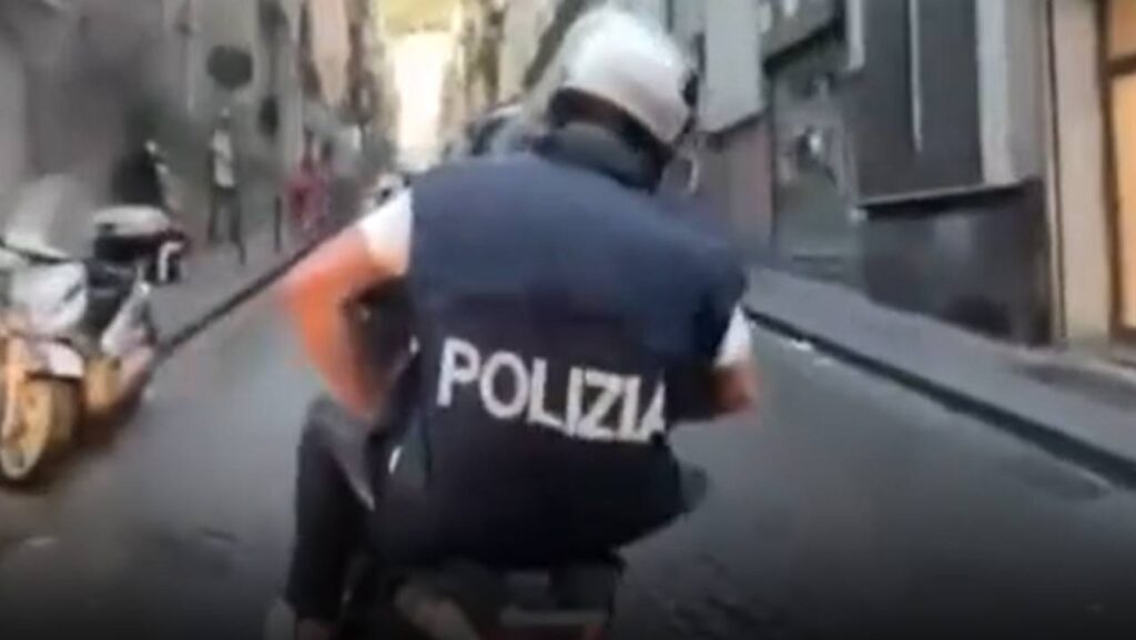 Polizia a Napoli