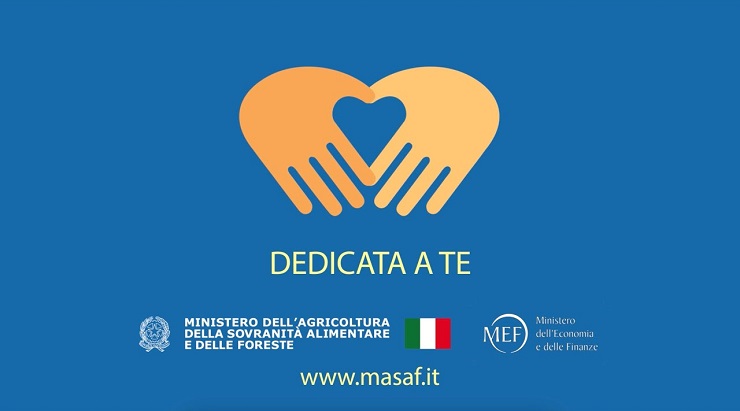 Social card “Dedicata a te”