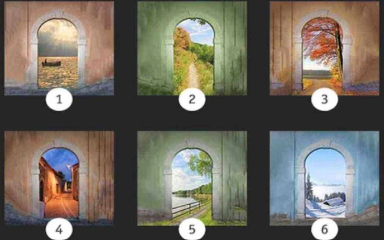 Personality Test: Which door will you enter first?  The answer reveals who you really are
