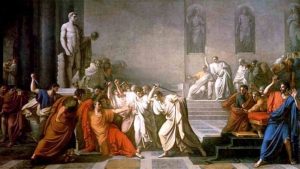 Morte di Gaio Giulio Cesare, di Vincenzo Camuccini