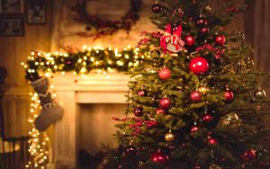 Giorno ideale per l'albero dio Natale