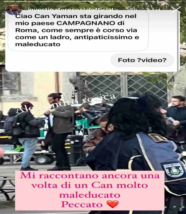 Alessandro Rusicas Instagram-berättelse - Romait.it 