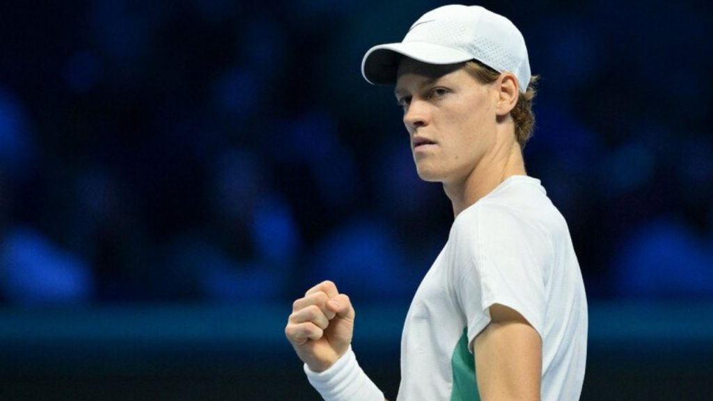 Jannik Sinner, che ha battuto Novak Djokovic alle ATP Finals