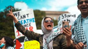 Palestina, manifestanti