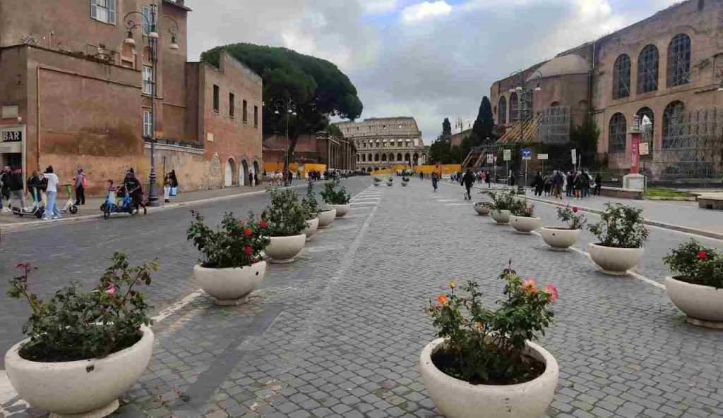 Via dei Fori Imperiali a Roma