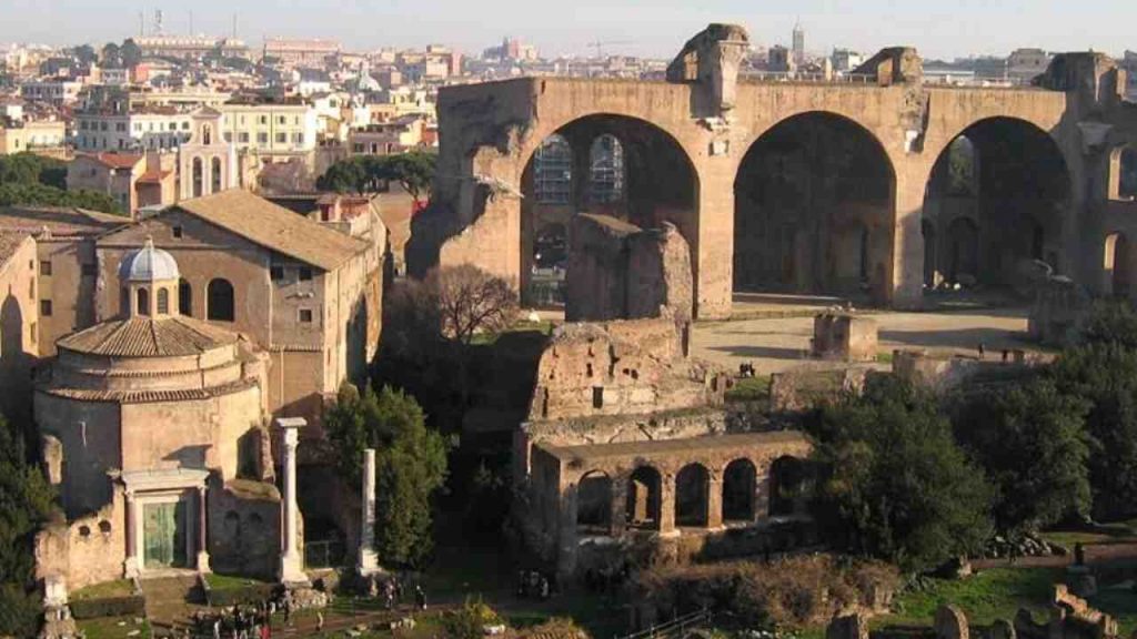 Basilica Massenzio di Roma