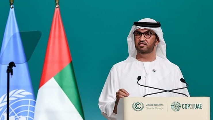 Il Presidente della COP28 Sultan Al Jaber