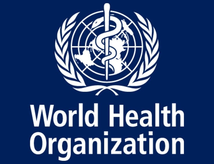 Logo dell’OMS, medicina