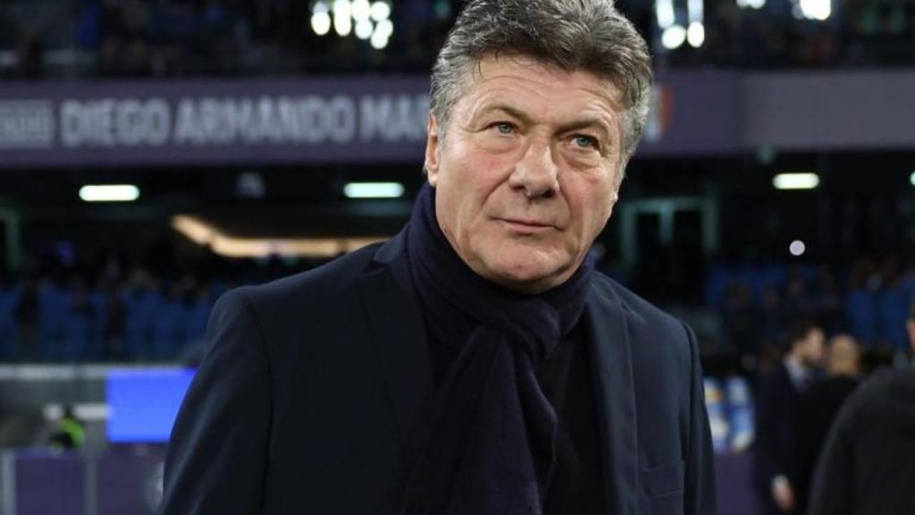 Walter Mazzarri, allenatore di un Napoli in difficoltà