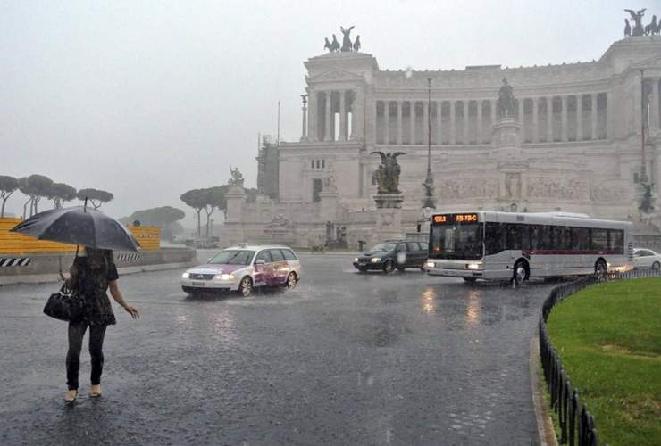 Pioggia a Roma - Romait.it