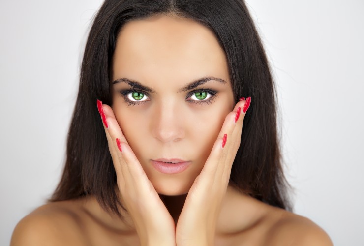 The least common eye color