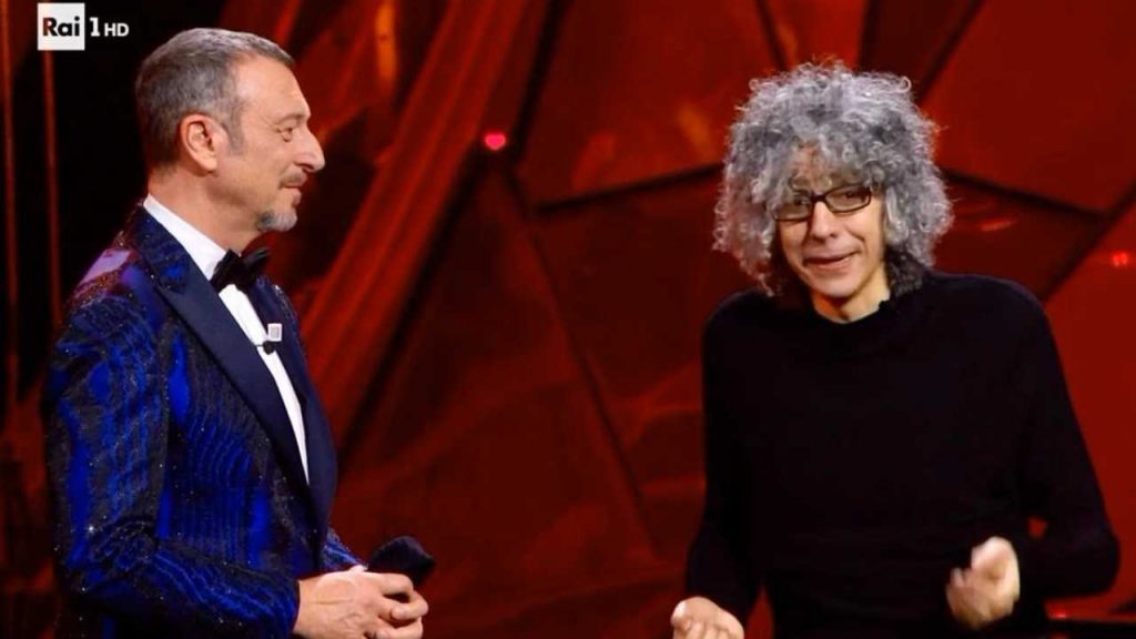 Sanremo 2024, Amadeus e Giovanni Allevi