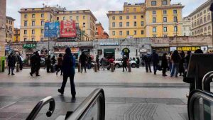 Stazione Termini, uscita via Giolitti