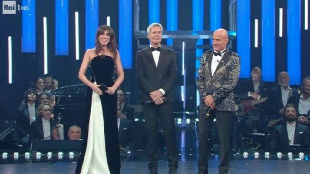 Claudio Baglioni, Virginia Raffaarele e Claudio Bisio a Sanremo 2019