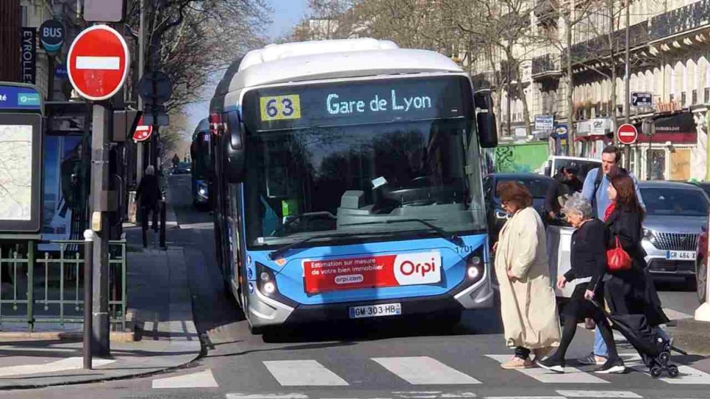 Autobus a Parigi