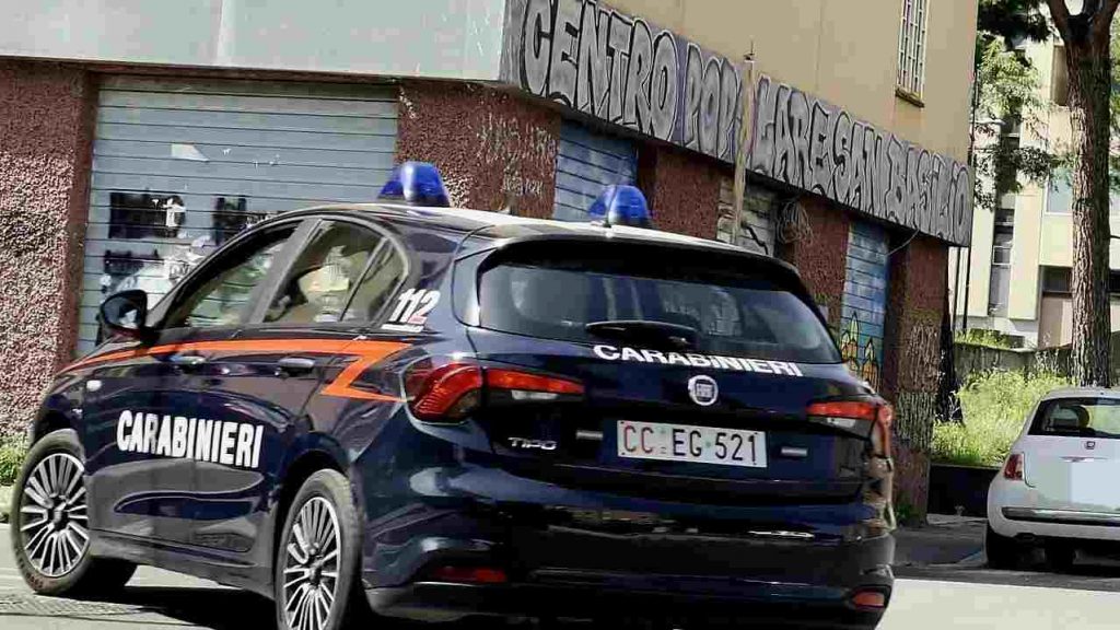 Auto dei Carabinieri a Roma