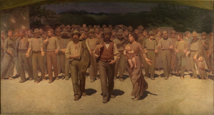 Giovanni Pellizza da Volpedo - Il quarto stato