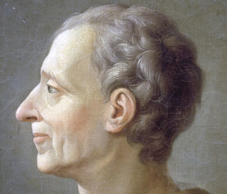 Ritratto di Charles de Secondat, Barone di Montesquieu. Europee