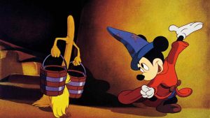Topolino Apprendista stregone, dal film "Fantasia" di Disney