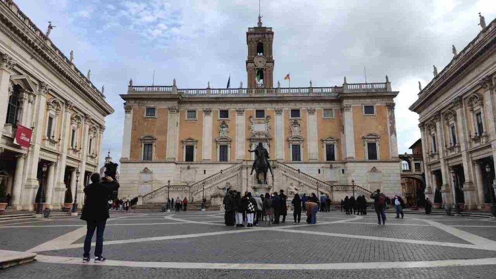 Piazza del Campidoglio di Roma