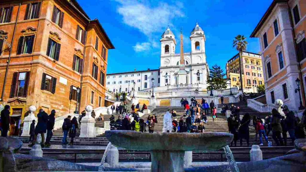 Piazza di Spagna a Roma