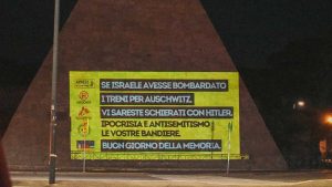 Messaggio a Roma in occasione del Giorno della memoria 2025