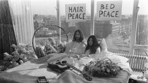 Il "Bed in" di John Lennon e Yoko Ono