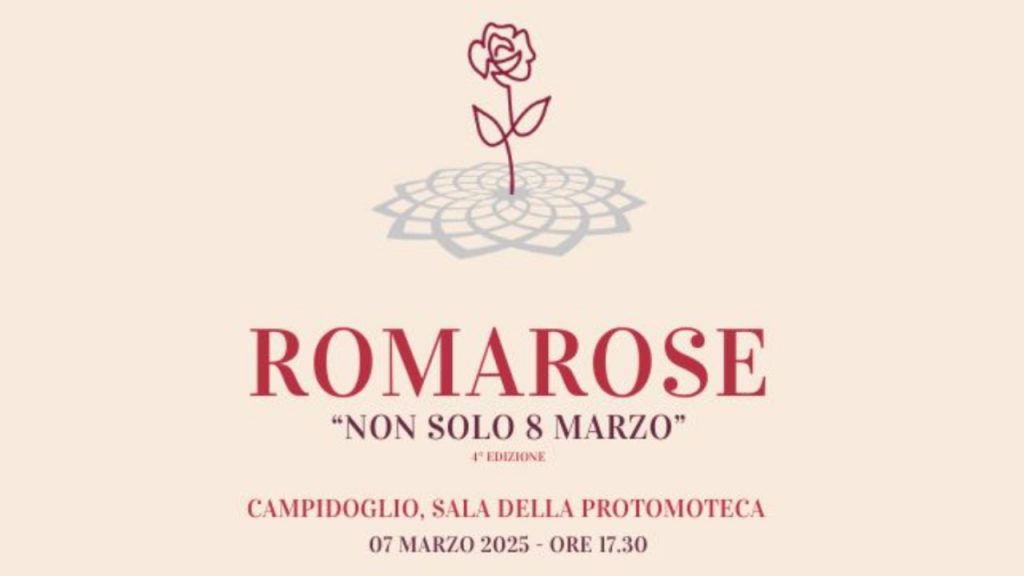 Locandina dell'evento "RomaRose - Non solo 8 marzo"